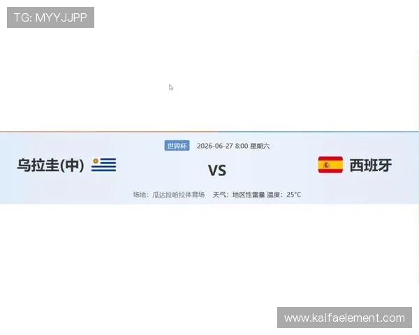 世界杯乌拉圭对阵西班牙比赛的当地时间安排及双方球队最新状态